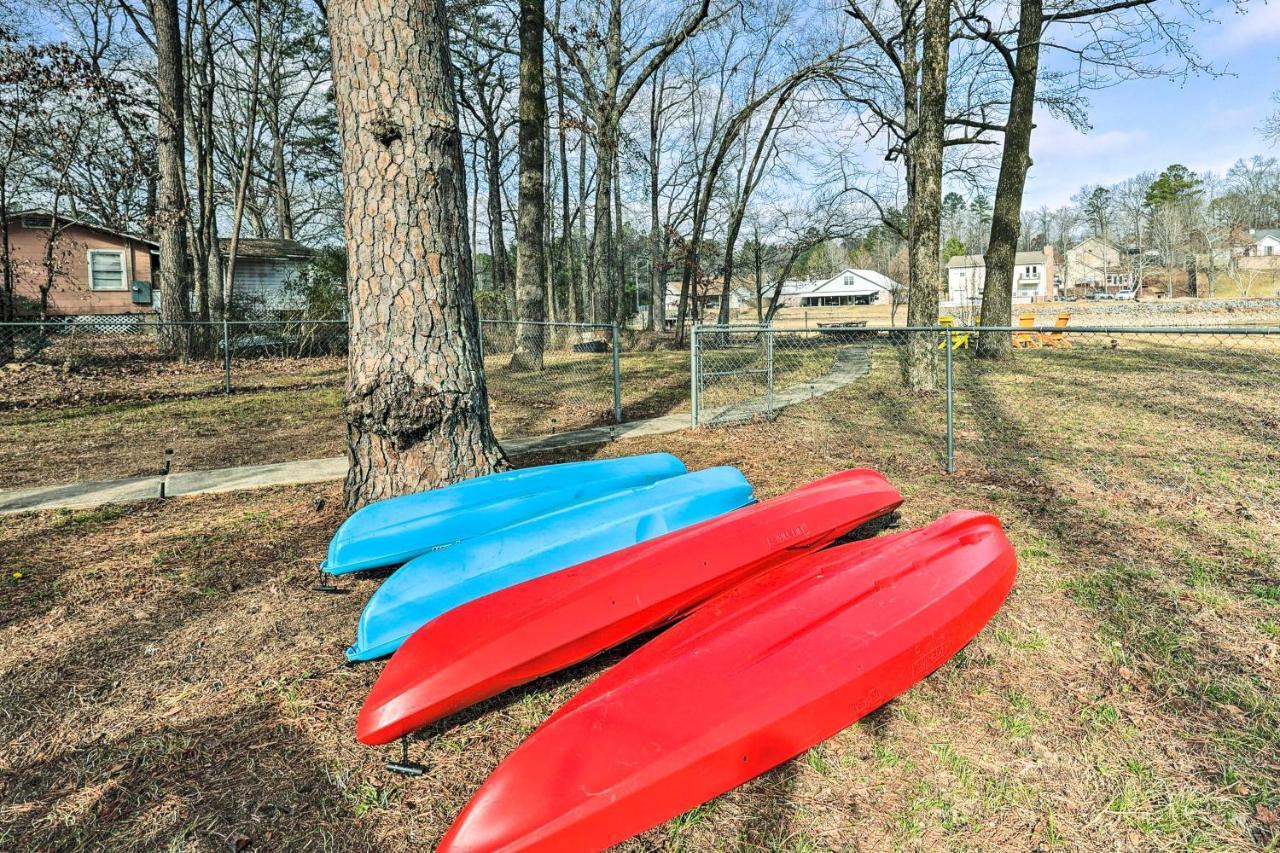 Lakefront Hot Springs Home With Furnished Deck! Экстерьер фото