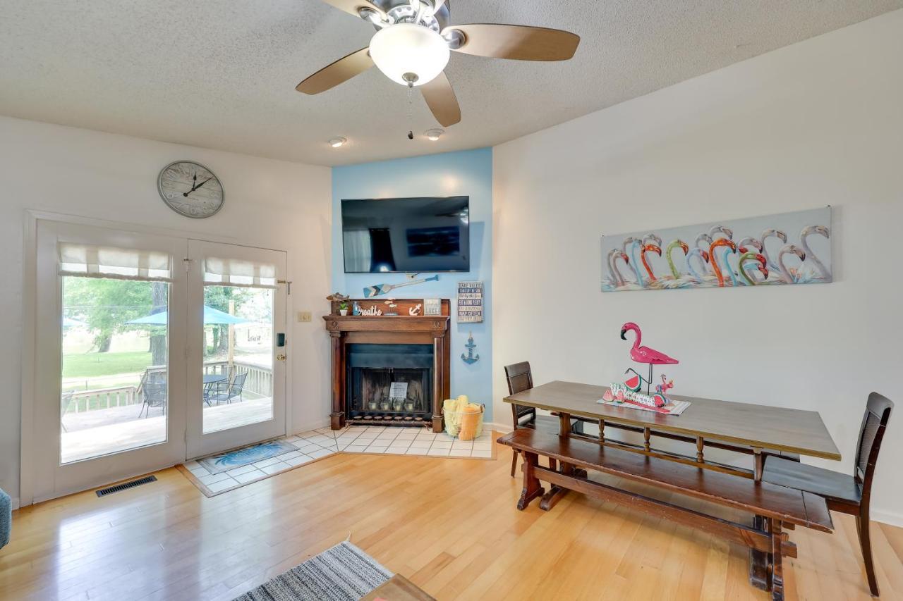 Lakefront Hot Springs Home With Furnished Deck! Экстерьер фото
