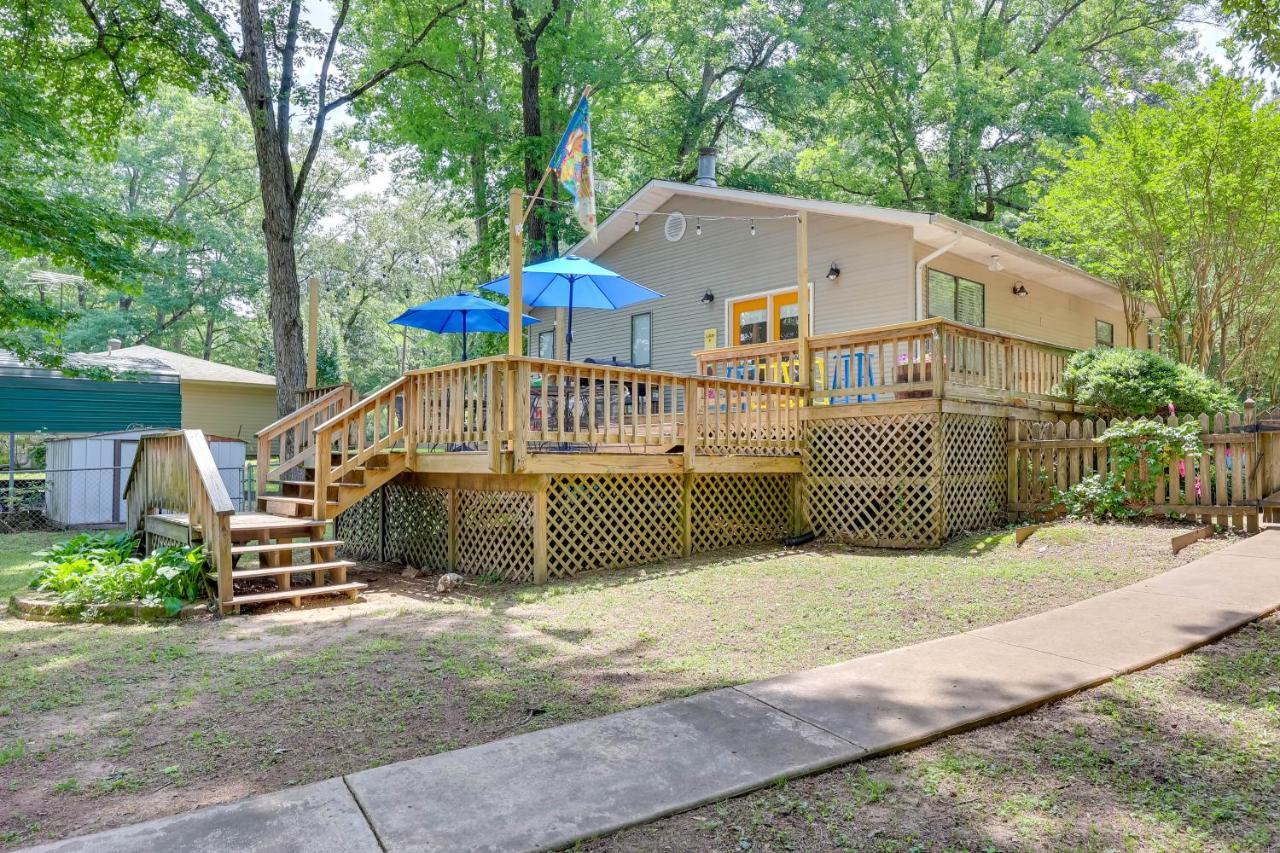Lakefront Hot Springs Home With Furnished Deck! Экстерьер фото