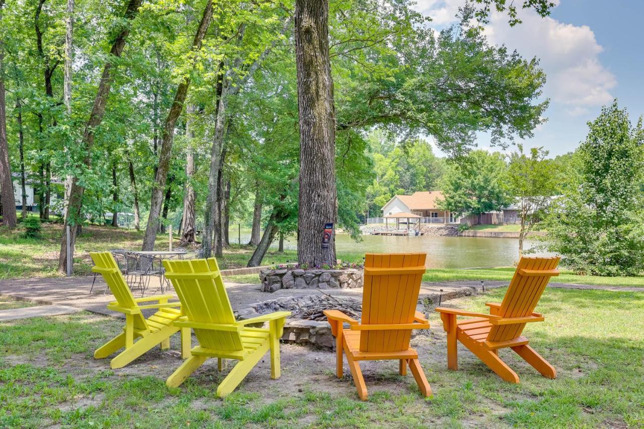 Lakefront Hot Springs Home With Furnished Deck! Экстерьер фото